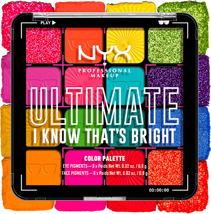 Lidschatten Palette Ultimate 04W I Know That's Bright, 12,8 g