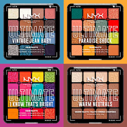 Lidschatten Palette Ultimate 04W I Know That's Bright, 12,8 g