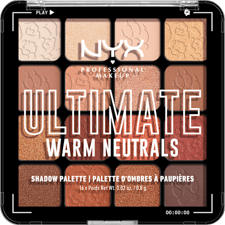 Oogschaduwpalet Ultimate 05W Warm Neutrals, 12,8 g