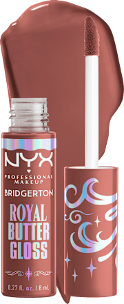 Lipgloss Bridgerton Royal Butter 02 Praline, 8 ml NYX PROFESSIONAL MAKEUP
