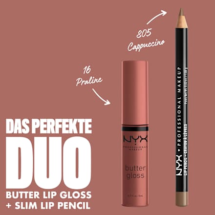 Lipgloss boter 16 praline, 8 ml