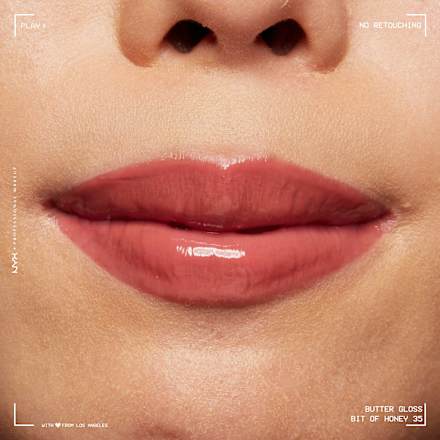 Lipgloss Butter 35 Bit Of Honey, 8 ml NYX PROFESSIONAL MAKEUP