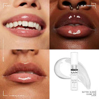 Lipgloss Butter 54 Clear, 8 ml NYX PROFESSIONAL MAKEUP