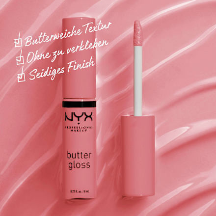 Gloss pour les lèvres Butter Gloss 07 Tiramisu, 8 ml