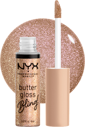 Lipgloss Butter Gloss Bling 01 Bring the Bling, 8 ml NYX PROFESSIONAL MAKEUP