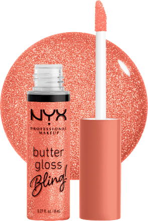Lipgloss Butter Gloss Bling 02 Dripped Out, 8 ml NYX PROFESSIONAL MAKEUP