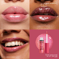 Lipgloss Butter Gloss Bling 05 She Got Money, 8 ml NYX PROFESSIONAL MAKEUP