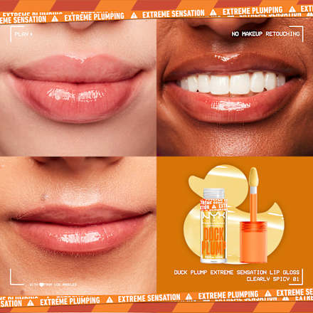 Lipgloss Duck Plump 01 Clearly Spicy, 7 ml