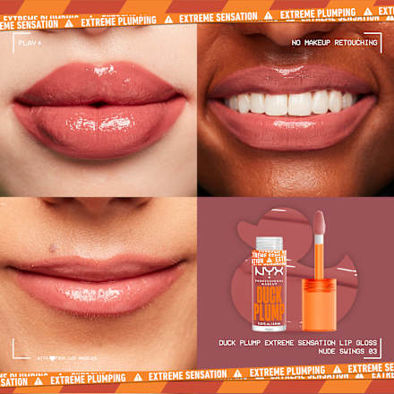 Lipgloss Duck Plump 03 Nude Swings, 7 ml