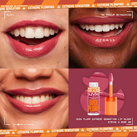 Lipgloss Duck Plump 09 Strike a Rose, 7 ml