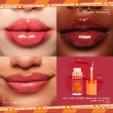 Lipgloss Duck Plump 19 Cherry Spice, 1 St NYX PROFESSIONAL MAKEUP