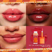 Lipgloss Duck Plump 19 Cherry Spice, 1 St NYX PROFESSIONAL MAKEUP