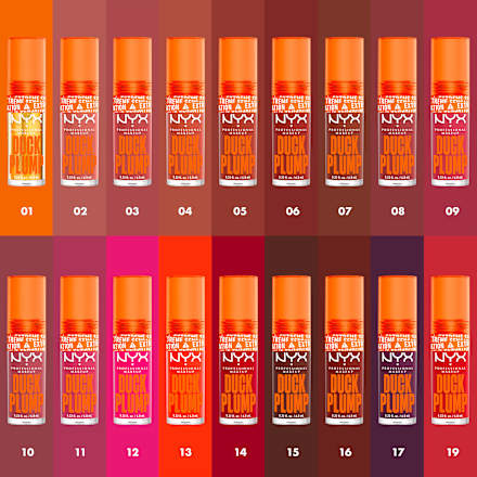 Lipgloss Duck Plump 19 Cherry Spice, 1 St NYX PROFESSIONAL MAKEUP