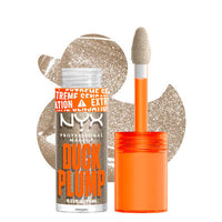 Lipgloss Duck Plump 20 Quazy Silver, 6,8 ml NYX PROFESSIONAL MAKEUP