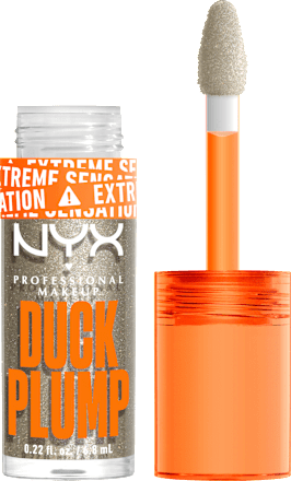 Lipgloss Duck Plump 20 Quazy Silver, 6,8 ml NYX PROFESSIONAL MAKEUP