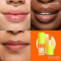 Lipgloss Fat Oil Chillz 15 Citrus Chiller, 4,8 ml NYX PROFESSIONAL MAKEUP