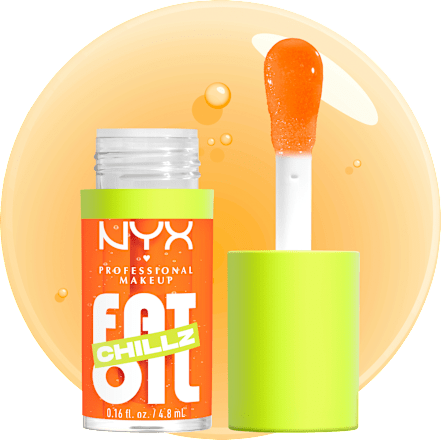 Lipgloss Fat Oil Chillz 15 Citrus Chiller, 4,8 ml NYX PROFESSIONAL MAKEUP