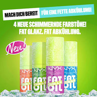 Lipgloss Fat Oil Chillz 18 Polar Peppermint, 4,8 ml NYX PROFESSIONAL MAKEUP