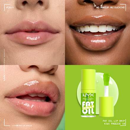 Lipgloss Fat Oil Chillz 19 Kiwi Freezie, 4,8 ml NYX PROFESSIONAL MAKEUP