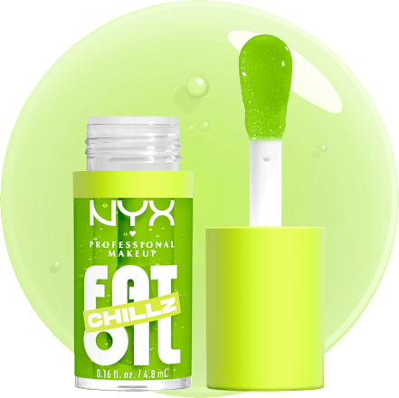 Lipgloss Fat Oil Chillz 19 Kiwi Freezie, 4,8 ml NYX PROFESSIONAL MAKEUP
