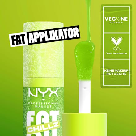 Lipgloss Fat Oil Chillz 19 Kiwi Freezie, 4,8 ml NYX PROFESSIONAL MAKEUP
