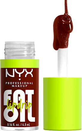 Lipgloss Fat Oil Lip Drip 08 Status Update, 4,8 ml NYX PROFESSIONAL MAKEUP