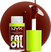 Lipgloss Fat Oil Lip Drip 08 Status Update, 4,8 ml NYX PROFESSIONAL MAKEUP