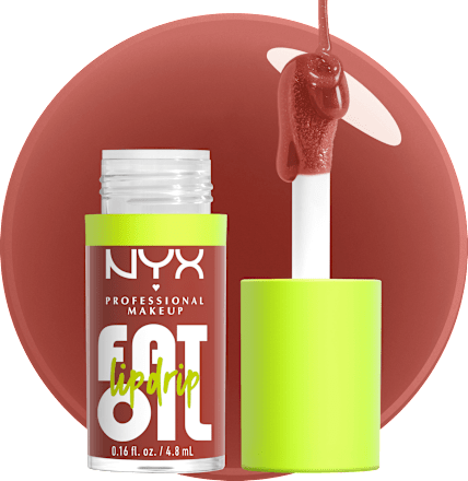 Lipgloss Fat Oil Lip Drip 10 Splash Of Cream, 4,8 ml NYX PROFESSIONAL MAKEUP