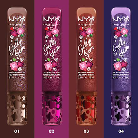 NYX PROFESSIONAL MAKEUP Lipgloss Jelly Gem 02 Fuchsia, 7,5 ml