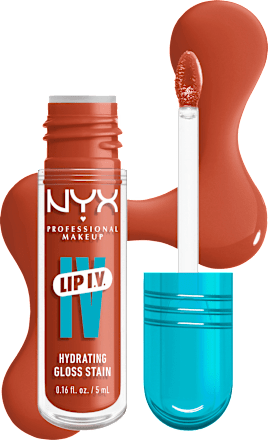 Lipgloss Lip IV Gloss Stain 01 Caramel Drip, 5 ml NYX PROFESSIONAL MAKEUP