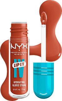 Lipgloss Lip IV Gloss Stain 01 Caramel Drip, 5 ml NYX PROFESSIONAL MAKEUP