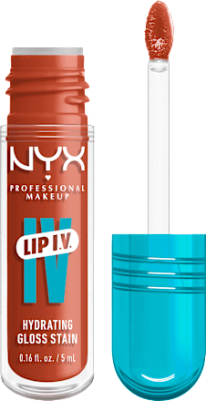 Lipgloss Lip IV Gloss Stain 01 Caramel Drip, 5 ml NYX PROFESSIONAL MAKEUP
