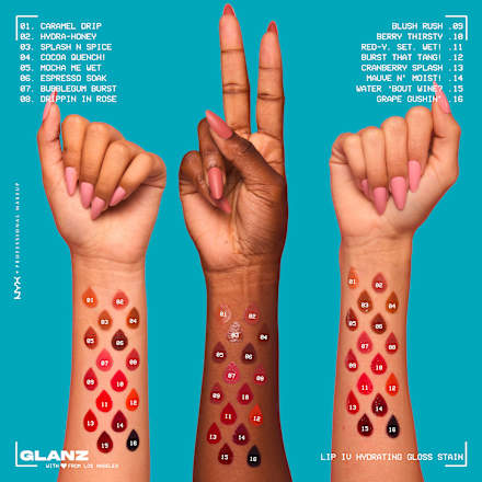 Lipgloss Lip IV Gloss Stain 03 Splash N Spice, 5 ml