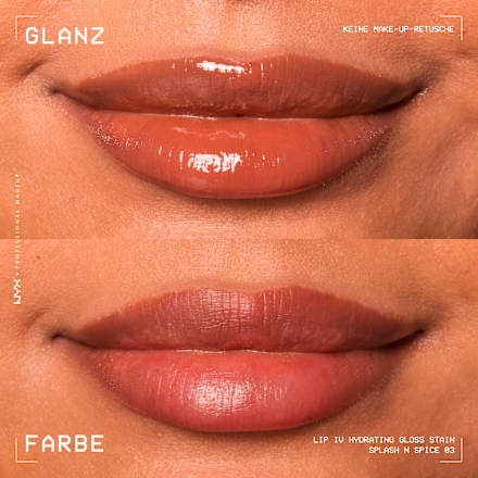 Lipgloss Lip IV Gloss Stain 03 Splash N Spice, 5 ml