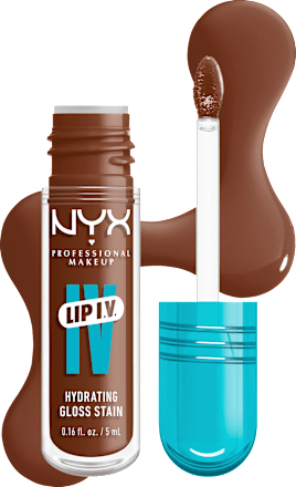 Lipgloss Lip IV Gloss Stain 04 Cocoa Quench, 5 ml NYX PROFESSIONAL MAKEUP