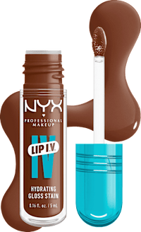 Lipgloss Lip IV Gloss Stain 04 Cocoa Quench, 5 ml NYX PROFESSIONAL MAKEUP