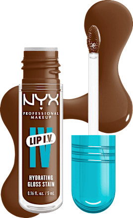 Lipgloss Lip IV Gloss Stain 04 Cocoa Quench, 5 ml NYX PROFESSIONAL MAKEUP