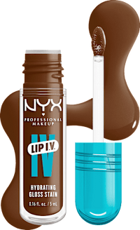 Lipgloss Lip IV Gloss Stain 04 Cocoa Quench, 5 ml NYX PROFESSIONAL MAKEUP