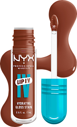 Lipgloss Lip IV Gloss Stain 04 Cocoa Quench, 5 ml NYX PROFESSIONAL MAKEUP