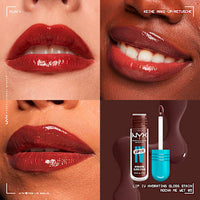 Lipgloss Lip IV Gloss Stain 05 Mocha Me Wet, 5 ml