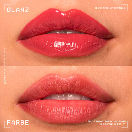 Lipgloss Lip IV Gloss Stain 07 Bubblegum Burst, 5 ml