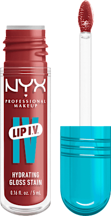 Lipgloss Lip IV Gloss Stain 08 Drippin' in Rose, 5 ml