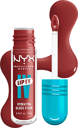 Lipgloss Lip IV Gloss Stain 08 Drippin' in Rose, 5 ml