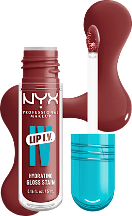 Lipgloss Lip IV Gloss Stain 08 Drippin' in Rose, 5 ml