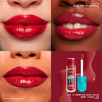 Lipgloss Lip IV Gloss Stain 10 Berry Thirsty, 5 ml