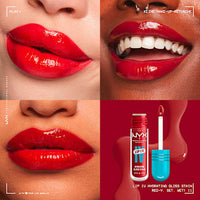 Lipgloss Lip IV Gloss Stain 11 Red-y. Set. Wet!, 5 ml