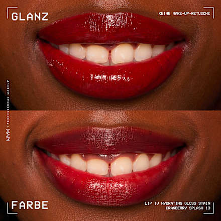 Lipgloss Lip IV Gloss Stain 13 Cranberry Splash, 5 ml