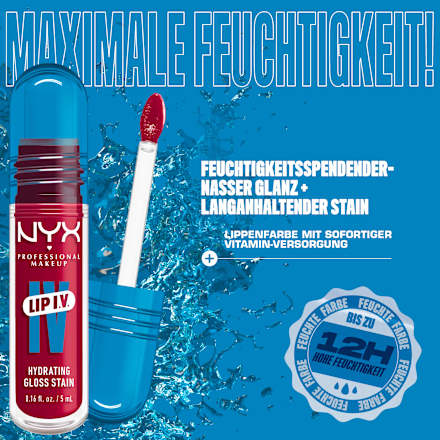 Lipgloss LIP IV Stain 19 Magenta Mist, 5 g