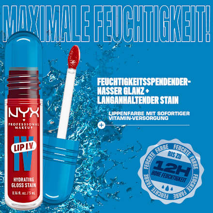 Lipgloss LIP IV Stain 22 Cherry Drenched, 5 g