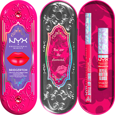 Lipgloss Set Bridgerton Royal Treasures 03 Hot Pink, 1 St